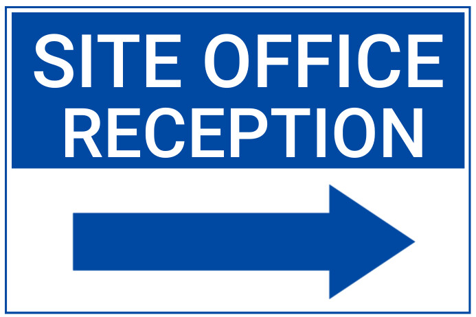 Site office signage Template | PosterMyWall