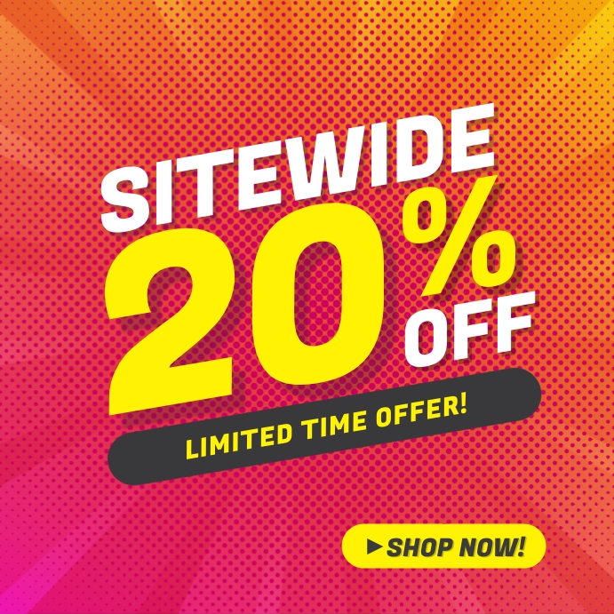 sitewide promo offers