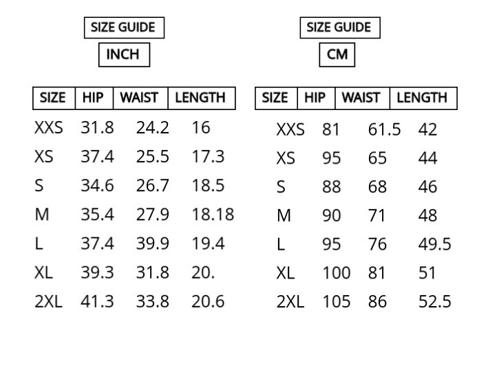 Sizing Guide Chart Template | PosterMyWall