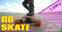 Skate Anuncio de Facebook template