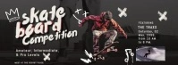 Skateboard Championship Facebook Cover Photo template