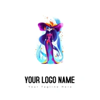Skeleton Women Logo template