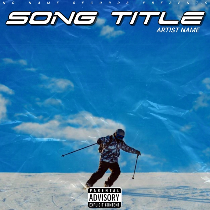 ski mask, Balaclava album art template