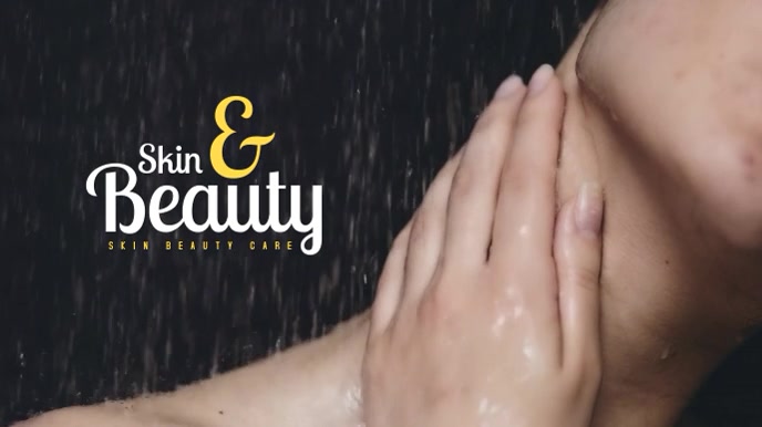 Skin & Beauty Video Template Digital Display (16:9)