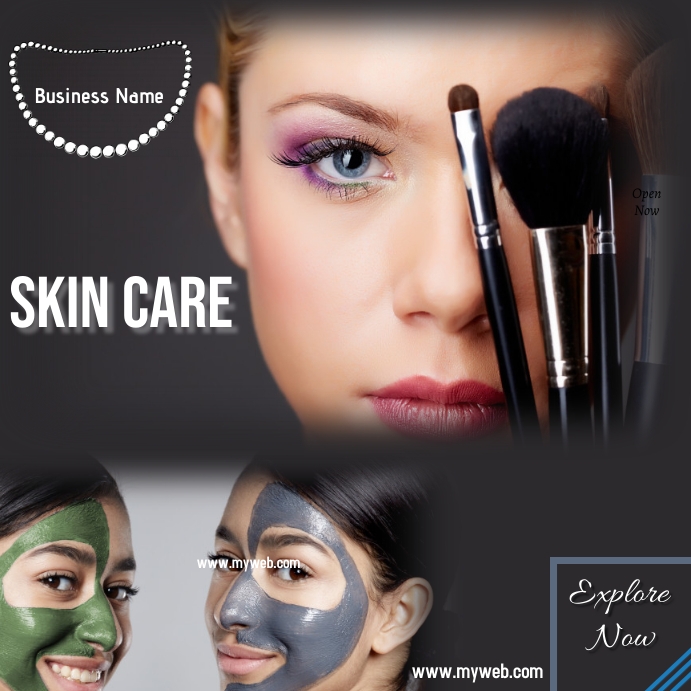 Skin Care ad Template | PosterMyWall