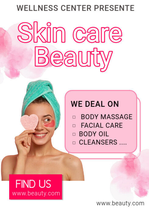 Skin Care beauty ad | PosterMyWall