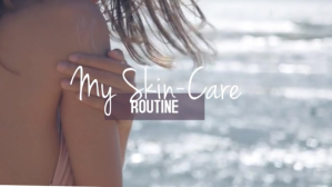 Brown Skin Care Routine Coverfoto til YouTube-kanal Template