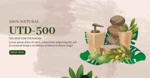 Skin Care Template Facebook-Anzeige