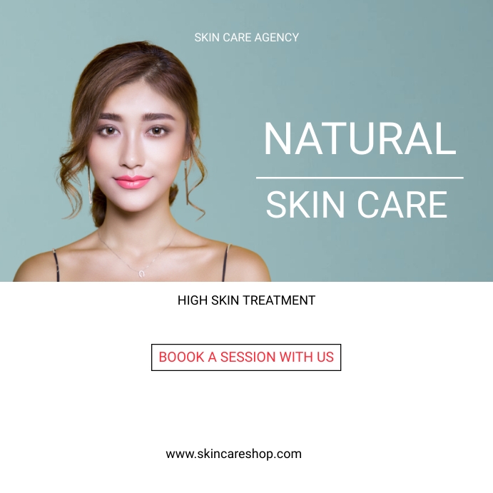 SKIN CARE TREATMENT POSTER Template | PosterMyWall