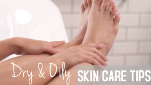 Skin Spa Beauty Tip Social Media Video Ad Coverfoto til YouTube-kanal template