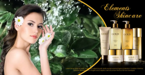Black Skincare Product Promotion Facebook Event Cover Template