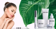 skincare facebook cover template