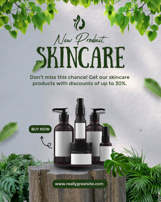 SKINCARE PRODUCT INSTAGRAM POST template