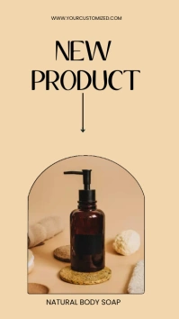 Skincare Product Launch Instagram Story template