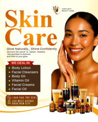 Hvid Skin Care Promotion Instagram Portrait Template