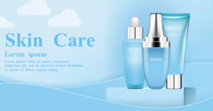 Blå Skin Care Promotion Facebook Event Cover Template
