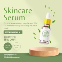 Skincare Serum Design Template Instagram-Beitrag