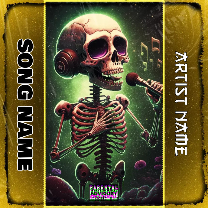 Copy of skolet Cover music Album art trap mixtape rap | PosterMyWall