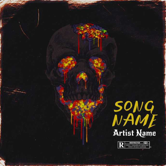 Copy of skolet Cover music Album art trap mixtape rap | PosterMyWall