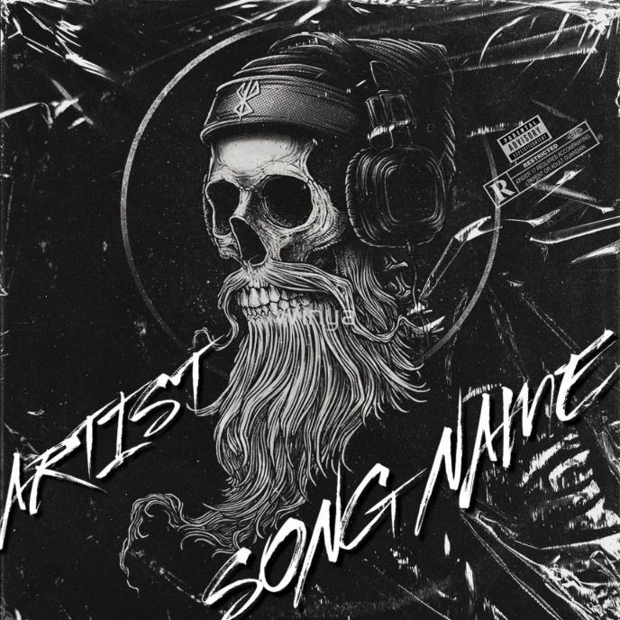 Copy of skolet Cover music Album art trap mixtape rap | PosterMyWall