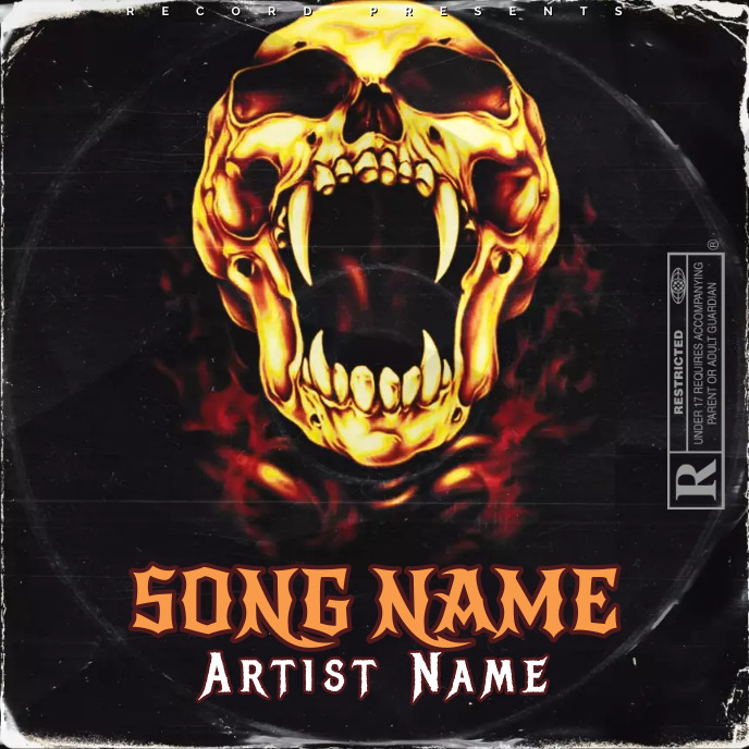 Copy of skolet Cover music Album art trap mixtape rap | PosterMyWall