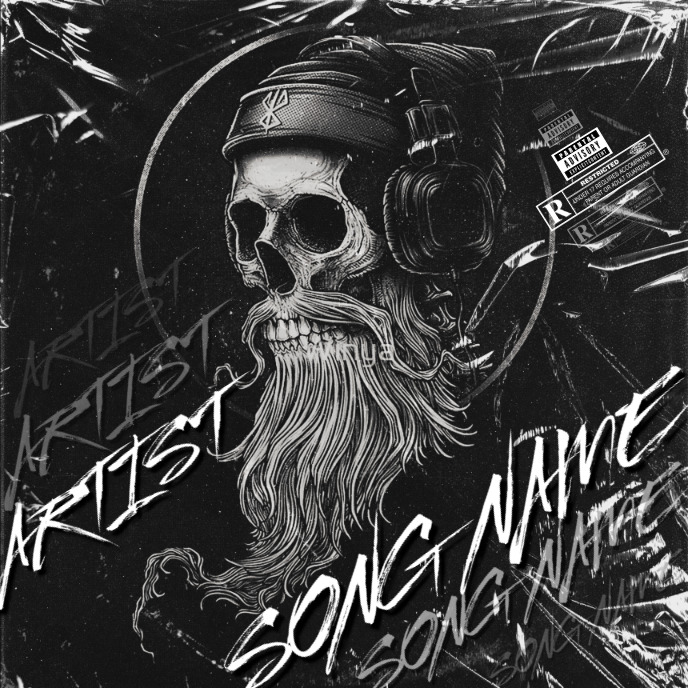 Copy of skolet Cover music Album art trap mixtape rap | PosterMyWall