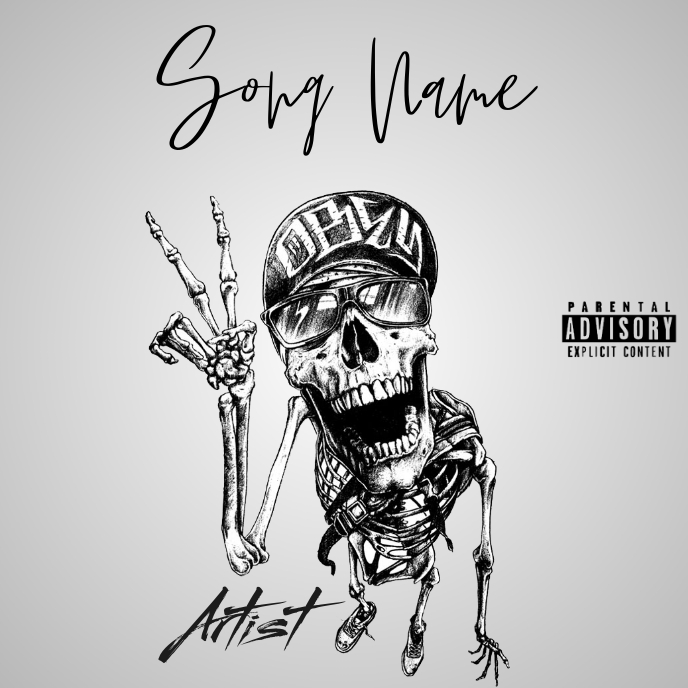 Copy of skolet Cover music Album art trap mixtape rap | PosterMyWall