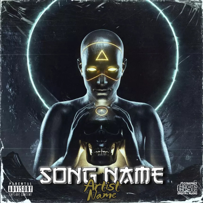 Copy of skolet Cover music Album art trap mixtape rap | PosterMyWall