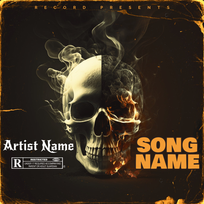 Copy of skolet Cover music Album art trap mixtape rap | PosterMyWall