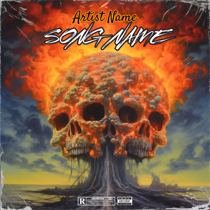 Copy of skolet Cover music Album art trap mixtape rap | PosterMyWall