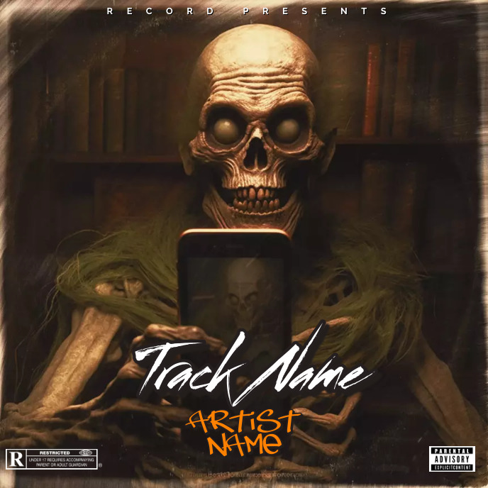 Copy of skolet Cover music Album art trap mixtape rap | PosterMyWall