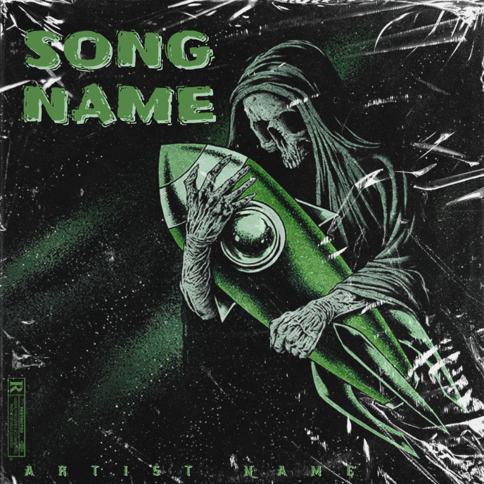 skolet Cover music Album trap mixtape king | PosterMyWall