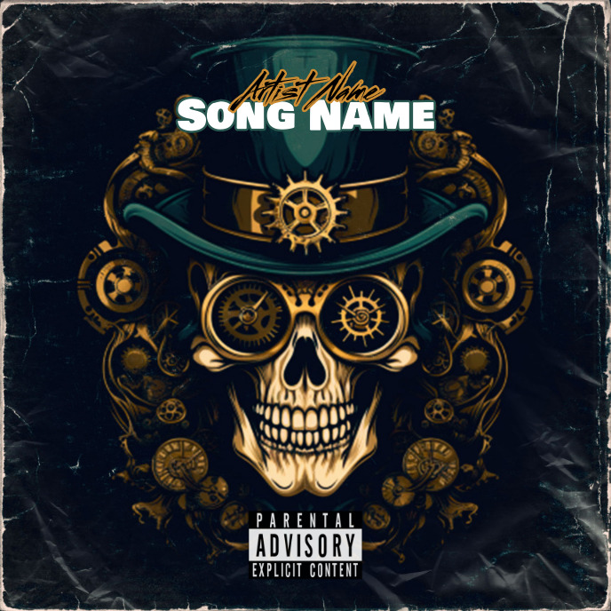Skull Cover Album music art trap mixtape rap Template | PosterMyWall