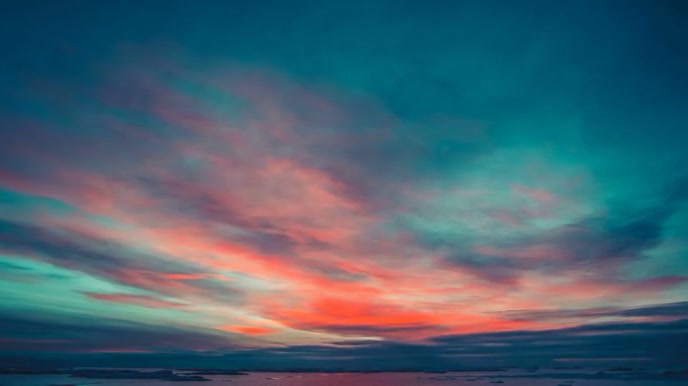 sky sunset zoom background Digitalt display (16:9) template