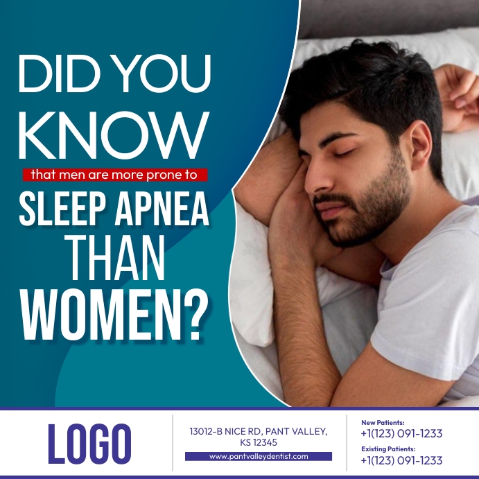 Sleep Course Advert Sleep Apnea Ads Template | PosterMyWall