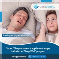 Sleep Apnea Square (1:1) template