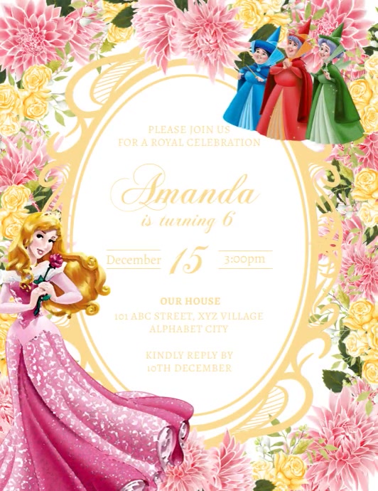 Sleeping Beauty Template