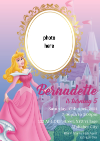 Sleeping Beauty Birthday Invitation Template | PosterMyWall