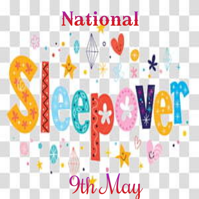 Sleepover day instagram post Template PosterMyWall