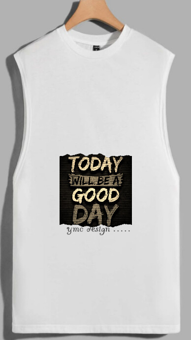 Sleeveless Shirt/Today will be a good day Instagram Story template