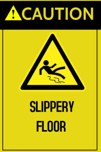 slippery floor sign Template | PosterMyWall