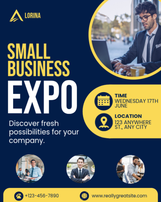 Small Business Expo Template | PosterMyWall