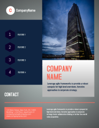 business conference flyer