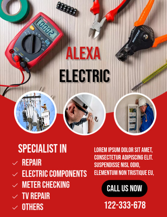Pvc Work Flyers Small business flyers Template | PosterMyWall