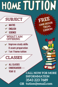 190+ tuition flyer template Customizable Design Templates | PosterMyWall