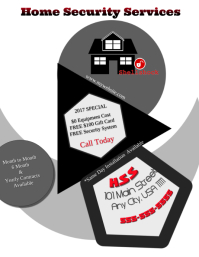 Security Systems Flyer Flyer Template Templates Psd