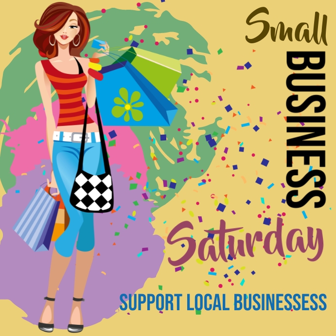 small business Saturday poster Template | PosterMyWall