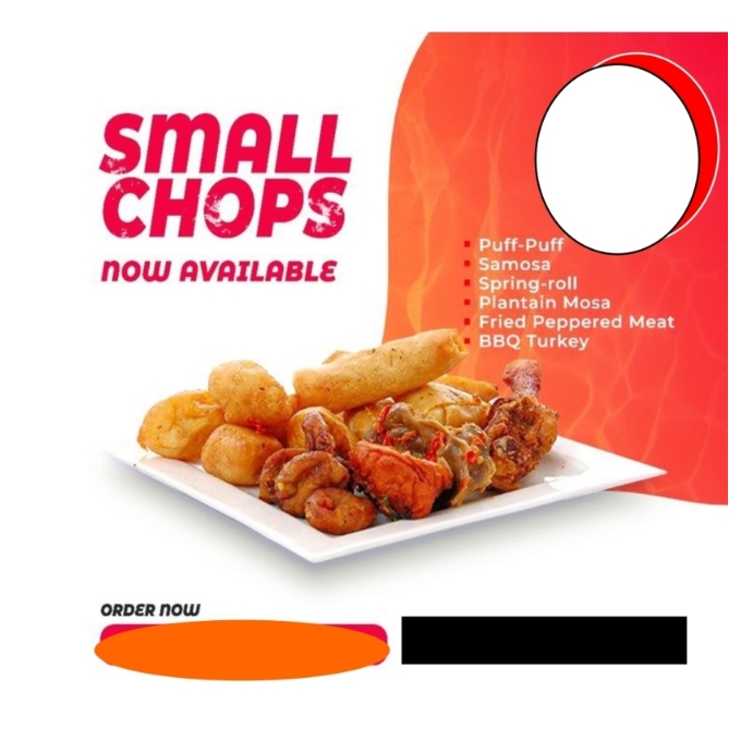 Small chops Template | PosterMyWall