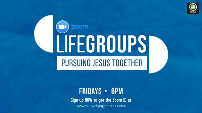 Group Poster Simple Copy of Small Group | PosterMyWall