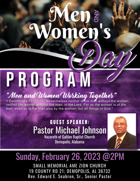 Small Memorial Men and Women Day Template | PosterMyWall